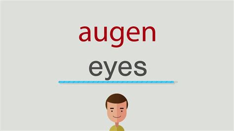 augen englisch|augen definition.